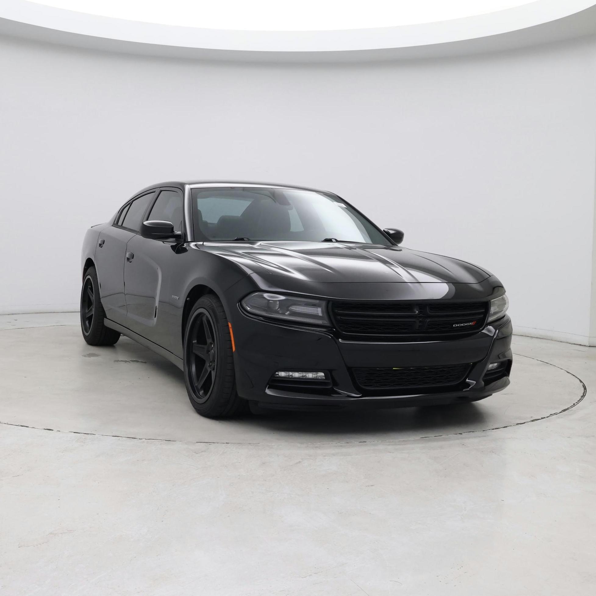 Black 2015 Dodge Charger Sedan Rear-Wheel Drive Automatic