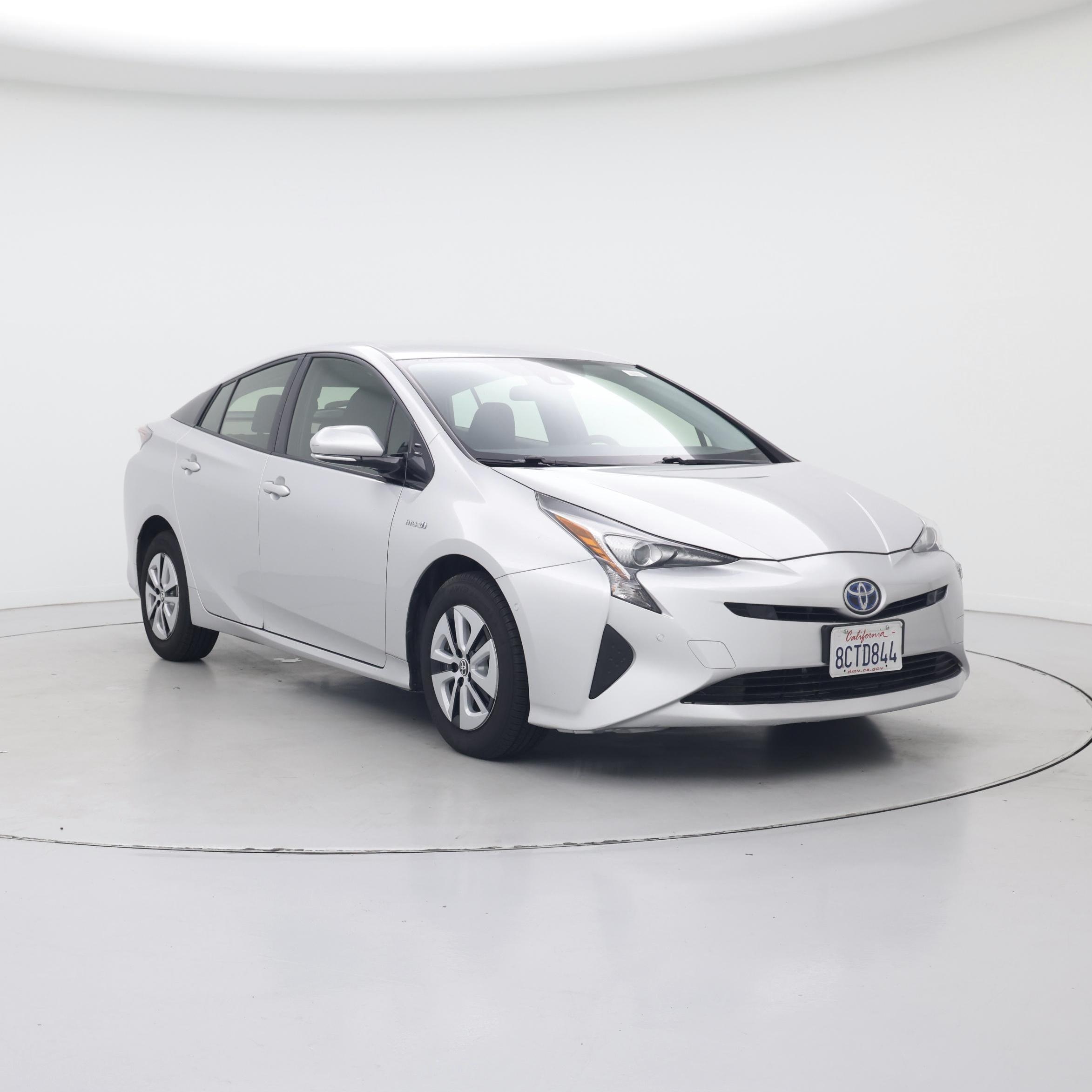 Silver 2018 Toyota Prius Hatchback Front-Wheel Drive Automatic