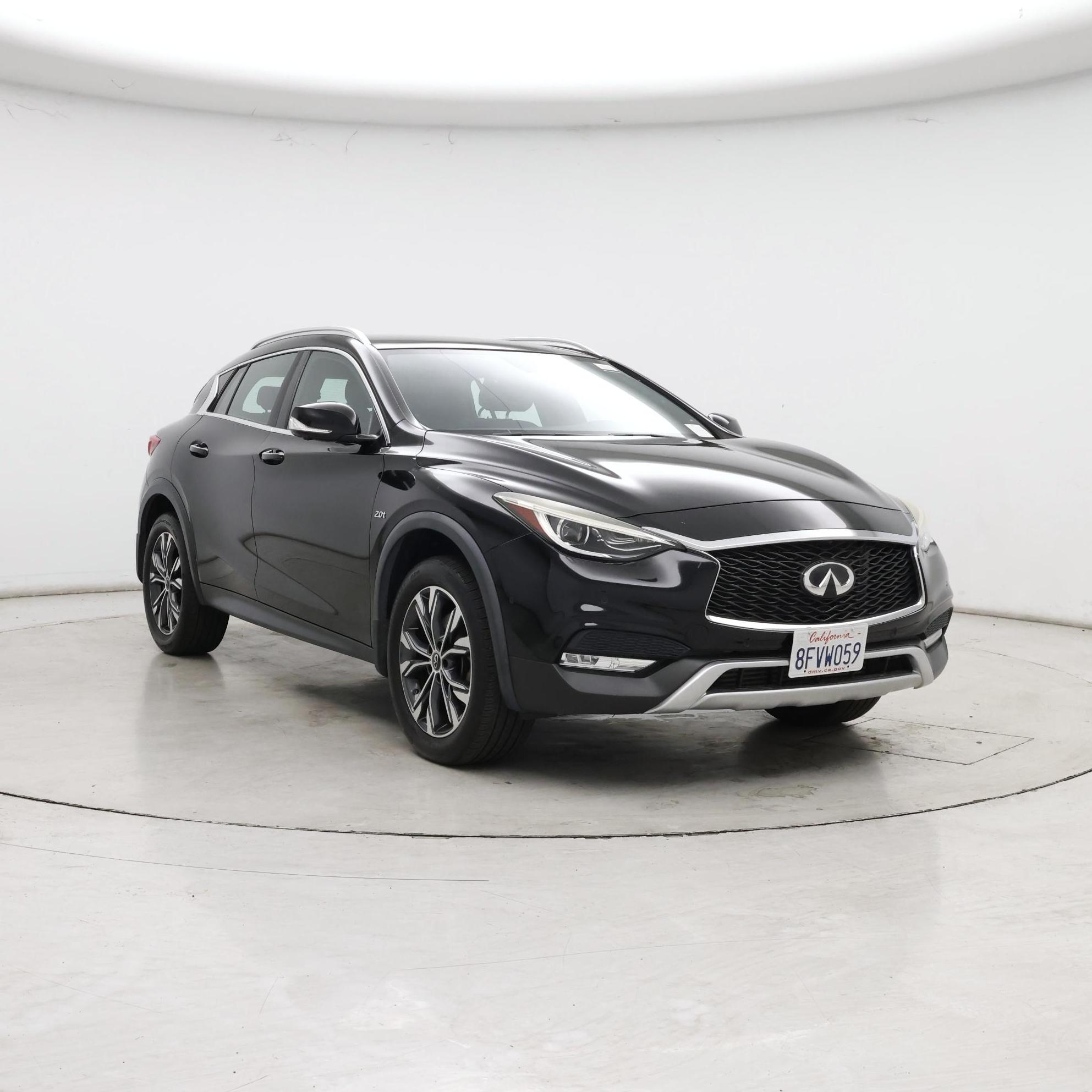 Black 2018 INFINITI QX30 SUV / Crossover All-Wheel Drive Automatic