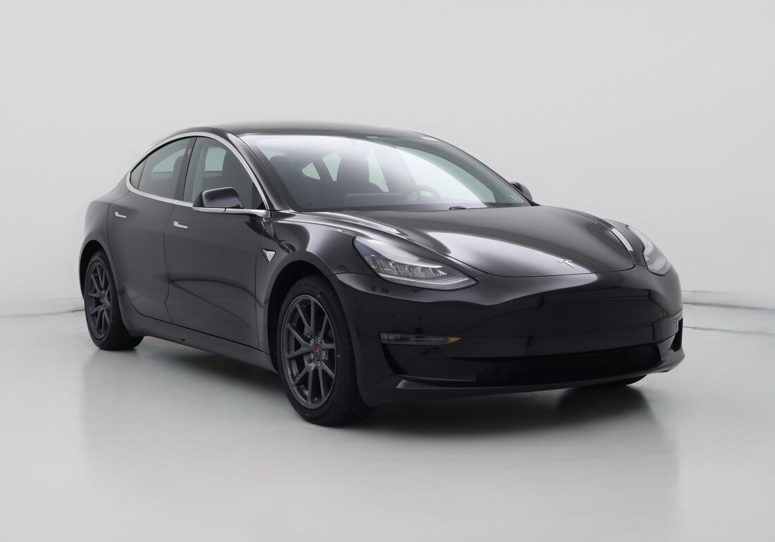 2019 Tesla Model 3 Long Range All-Wheel Drive in Black — CarMax photo