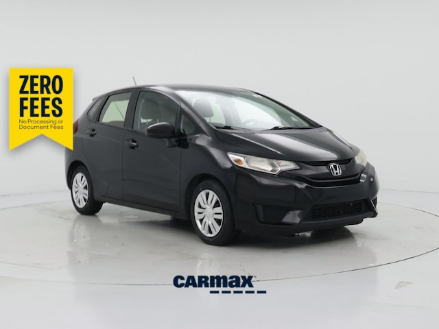 Black 2016 Honda Fit Hatchback Front-Wheel Drive Automatic
