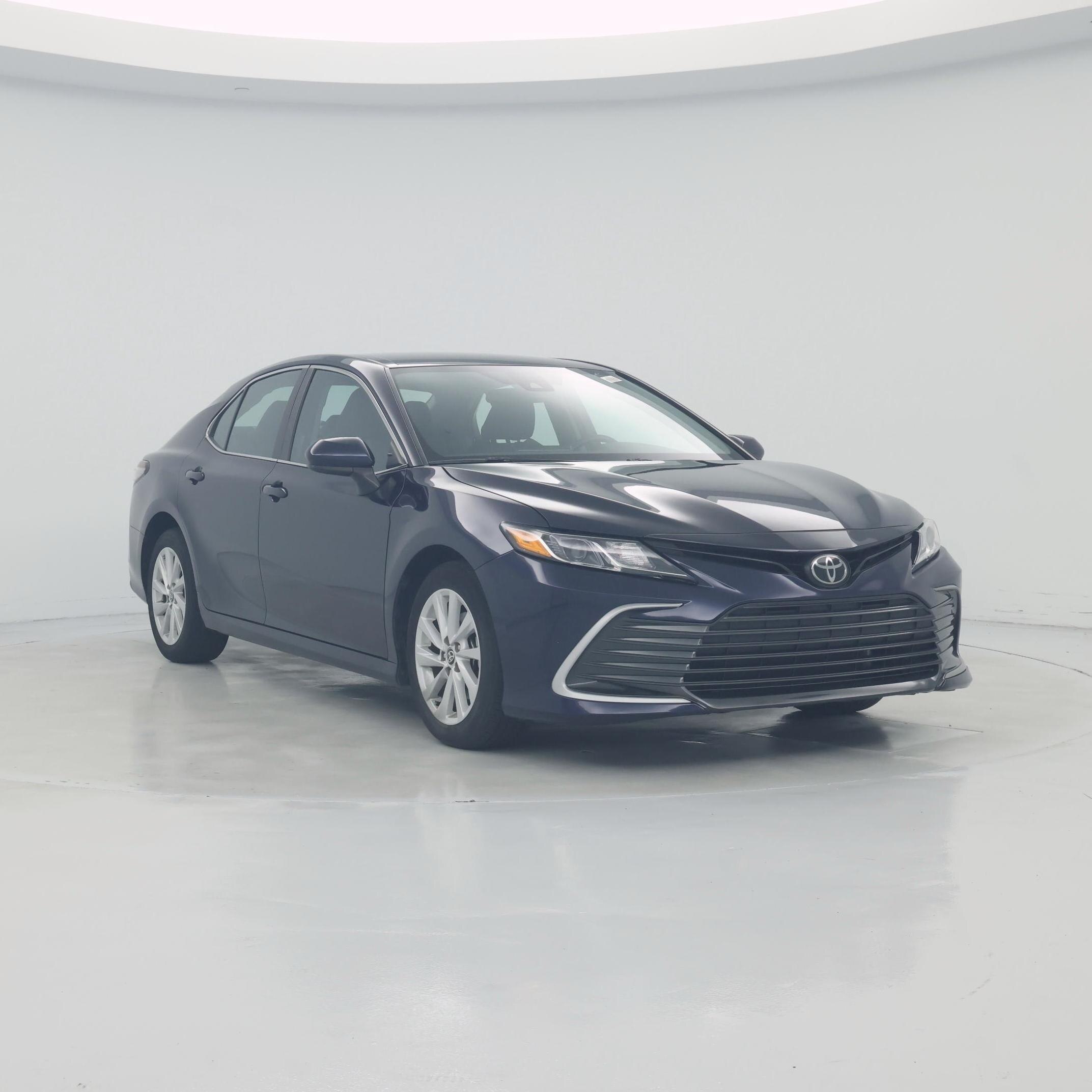 Blue 2022 Toyota Camry Sedan Front-Wheel Drive Automatic
