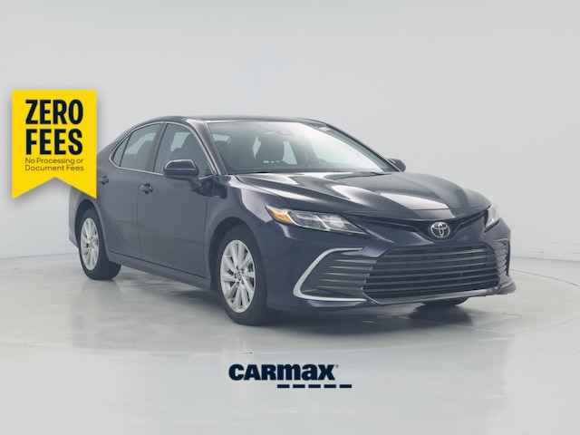 Blue 2022 Toyota Camry Sedan Front-Wheel Drive Automatic