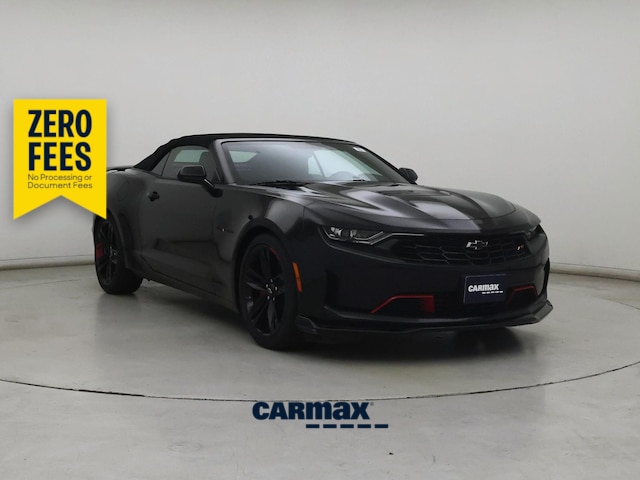 Black 2023 Chevrolet Camaro Convertible Rear-Wheel Drive Automatic