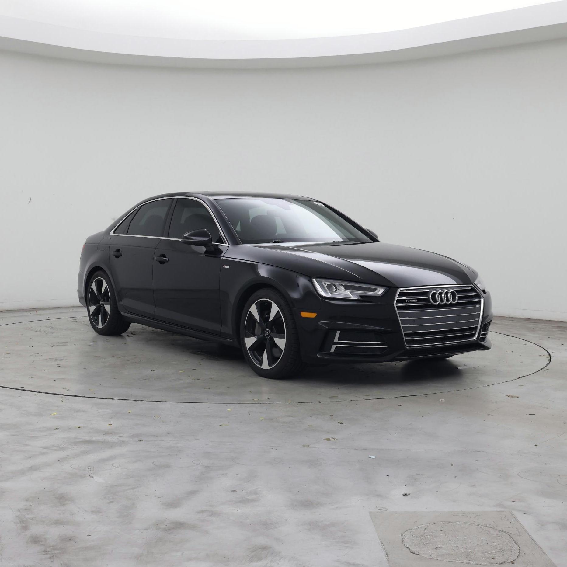 Black 2017 Audi A4 Sedan All-Wheel Drive Automatic
