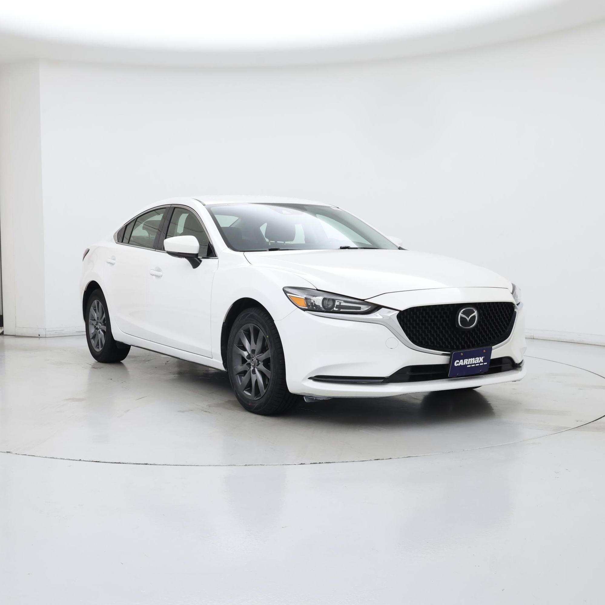 White 2020 Mazda MAZDA6 Sedan Front-Wheel Drive Automatic