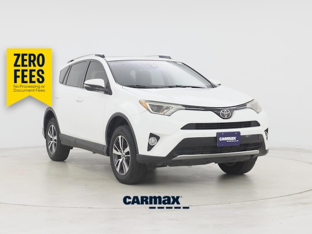 White 2016 Toyota RAV4 SUV / Crossover Front-Wheel Drive Automatic