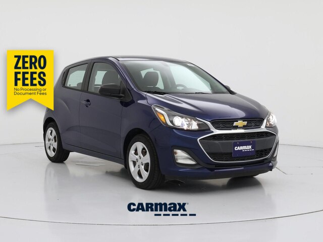 Blue 2022 Chevrolet Spark Hatchback Front-Wheel Drive Manual