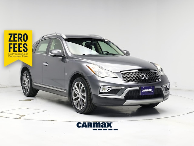 Silver 2016 INFINITI QX50 SUV / Crossover Rear-Wheel Drive Automatic