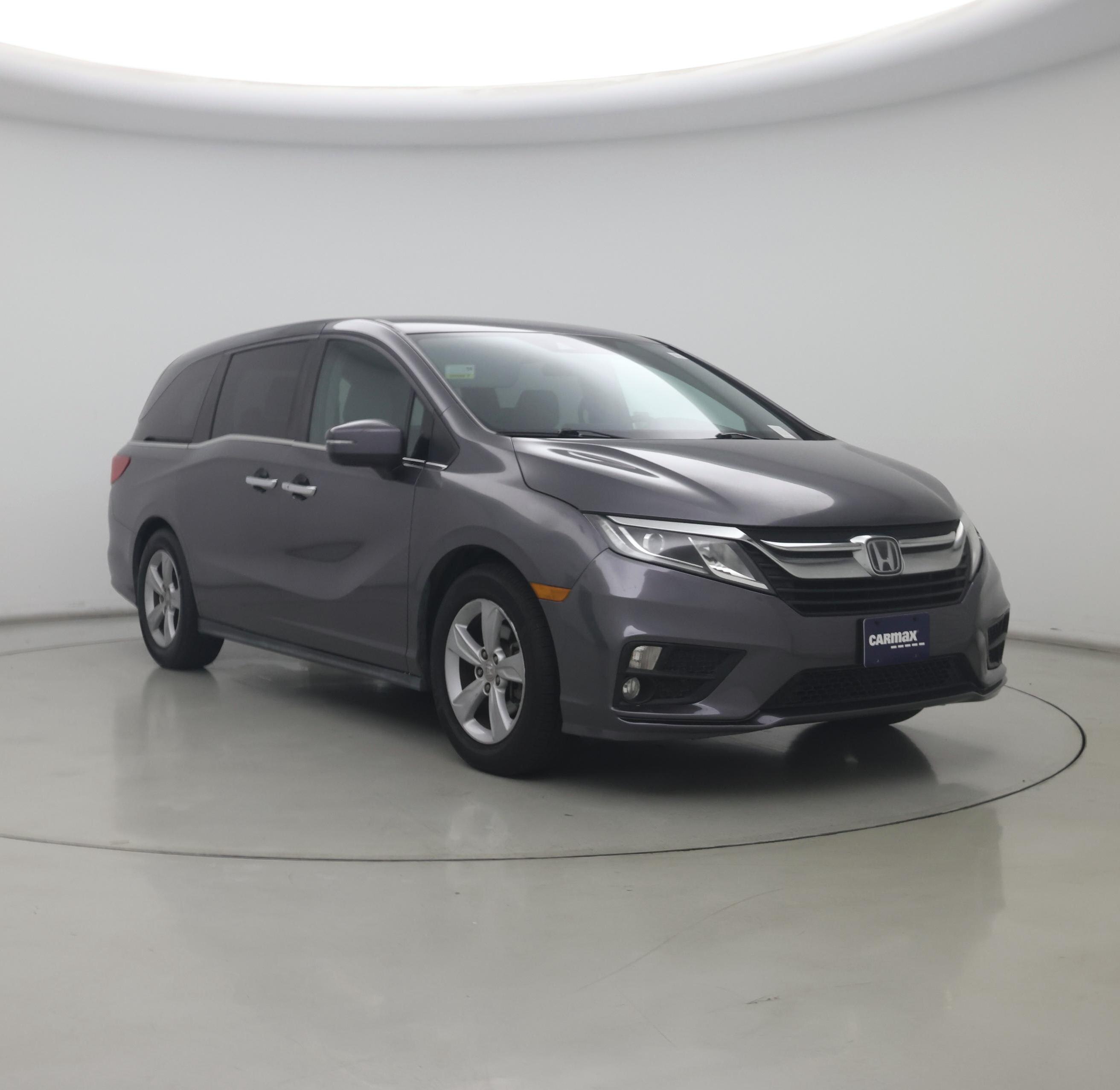 Gray 2018 Honda Odyssey Minivan Front-Wheel Drive Automatic