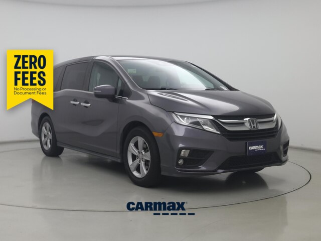 Gray 2018 Honda Odyssey Minivan Front-Wheel Drive Automatic