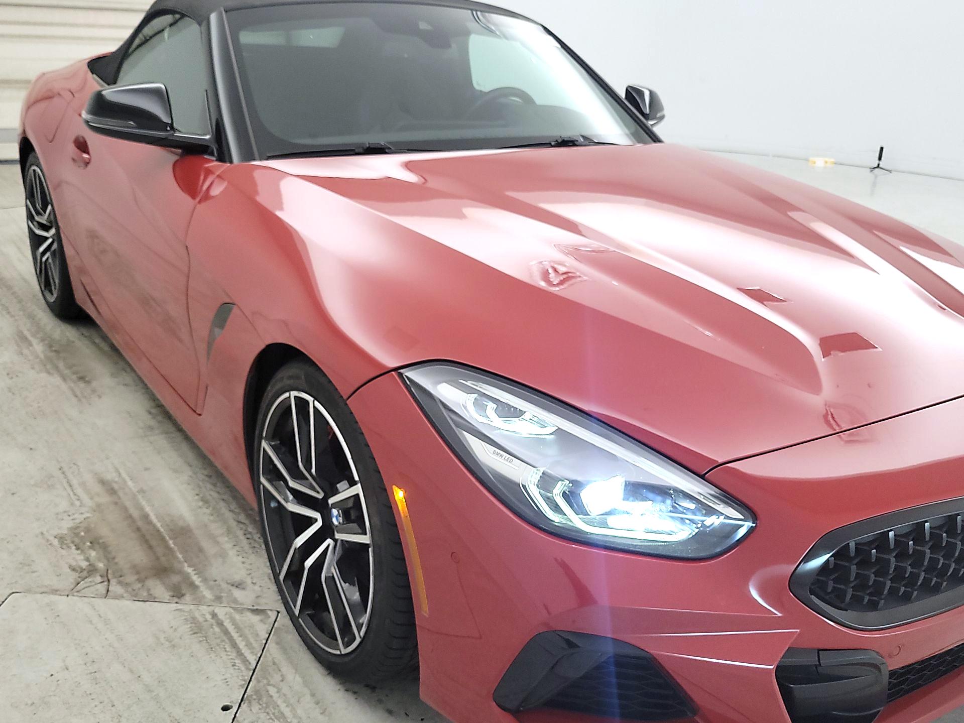 Red 2021 BMW Z4 Convertible Rear-Wheel Drive Automatic