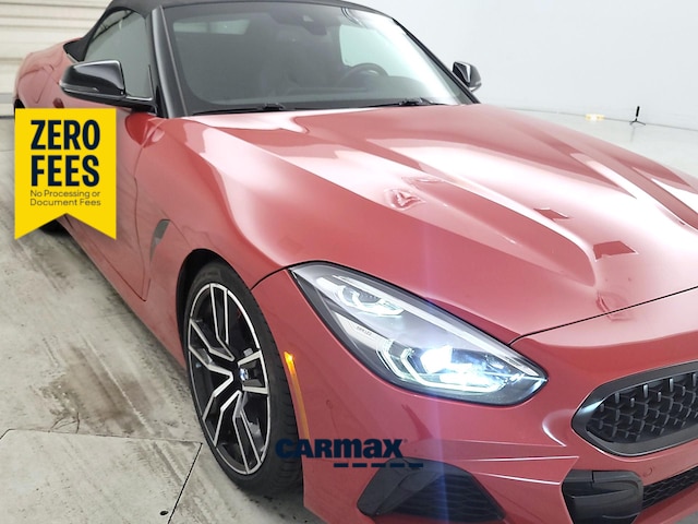 Red 2021 BMW Z4 Convertible Rear-Wheel Drive Automatic