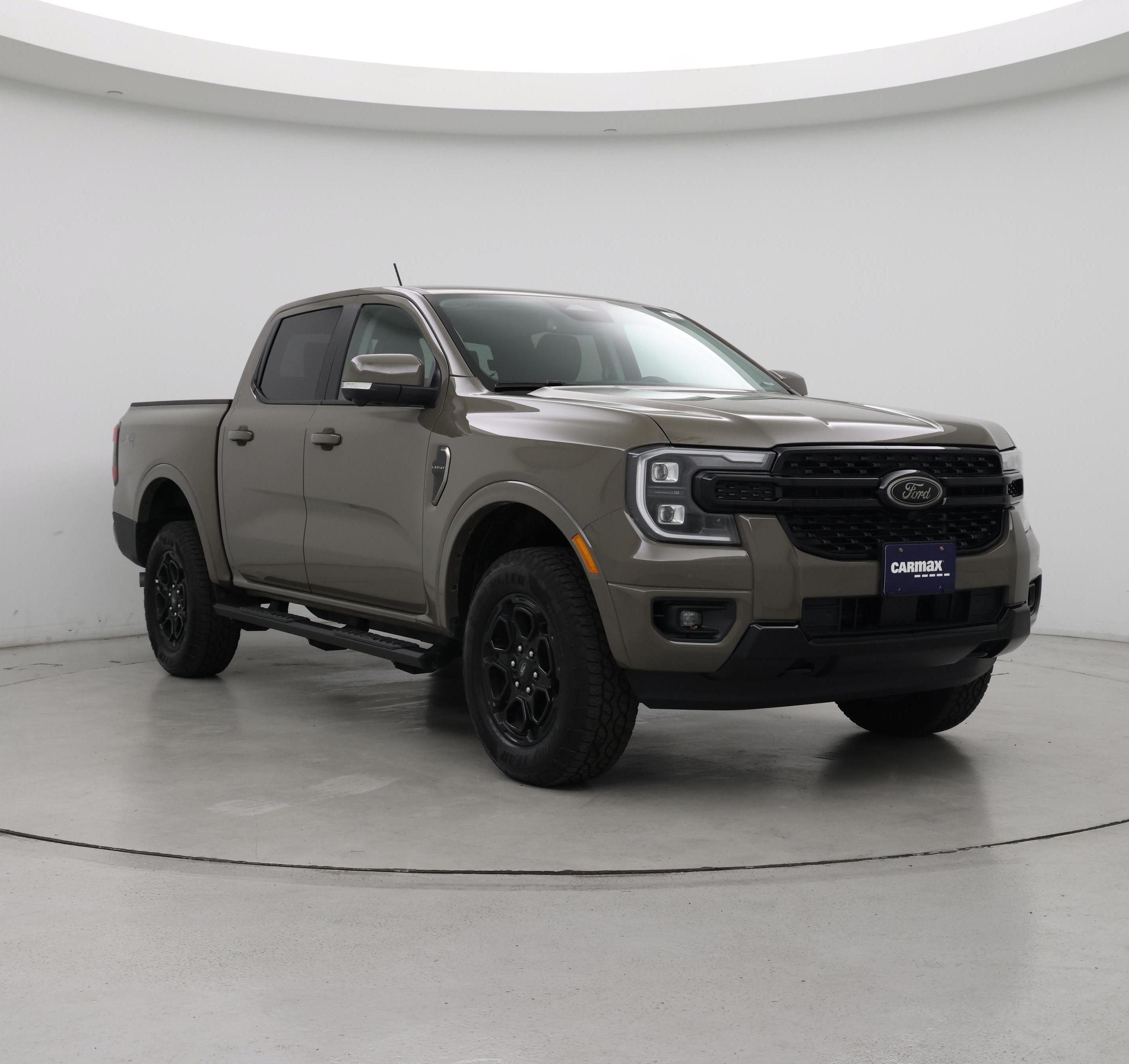 Brown 2025 Ford Ranger Pickup Truck Four-Wheel Drive Automatic