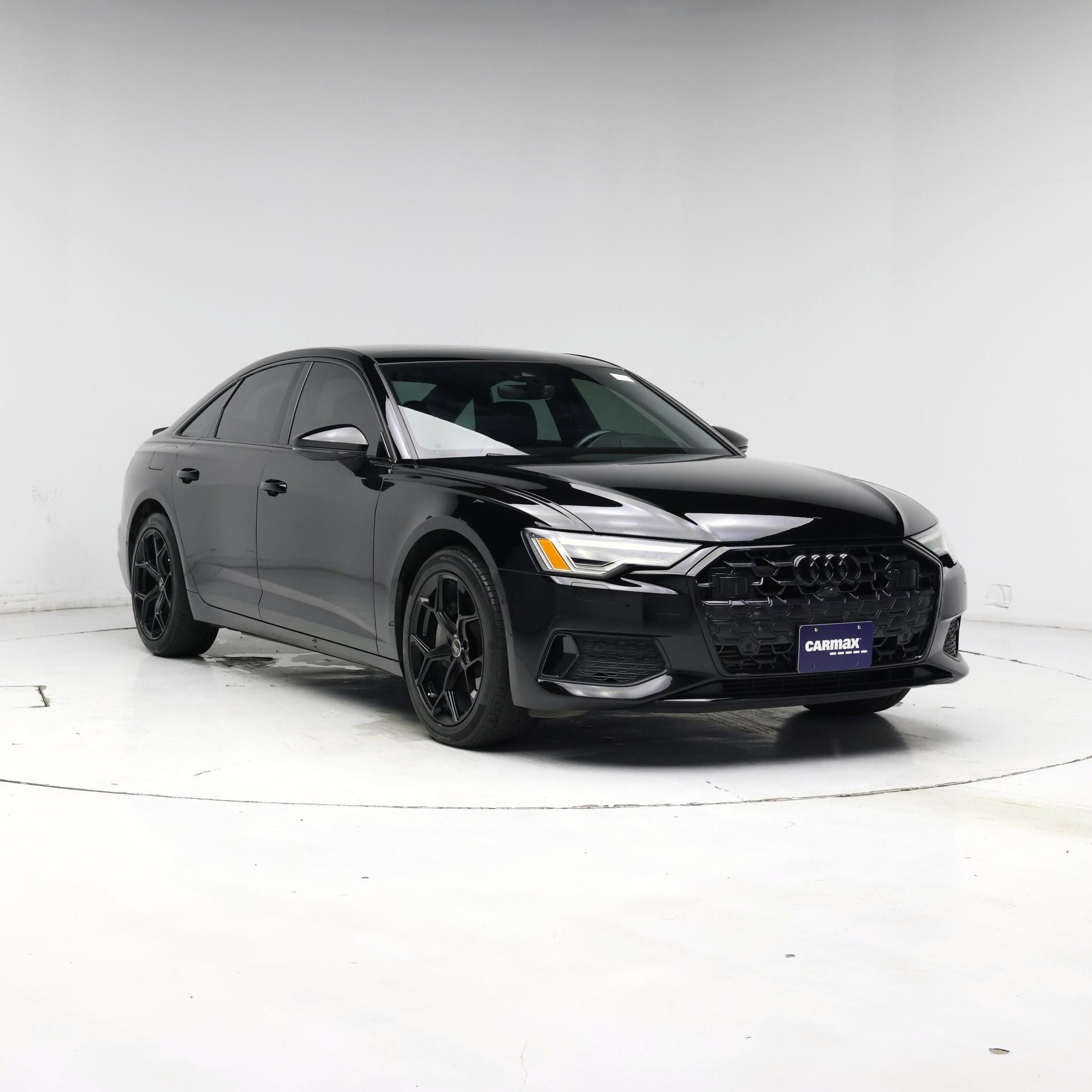 Black 2024 Audi A6 Sedan All-Wheel Drive Automatic