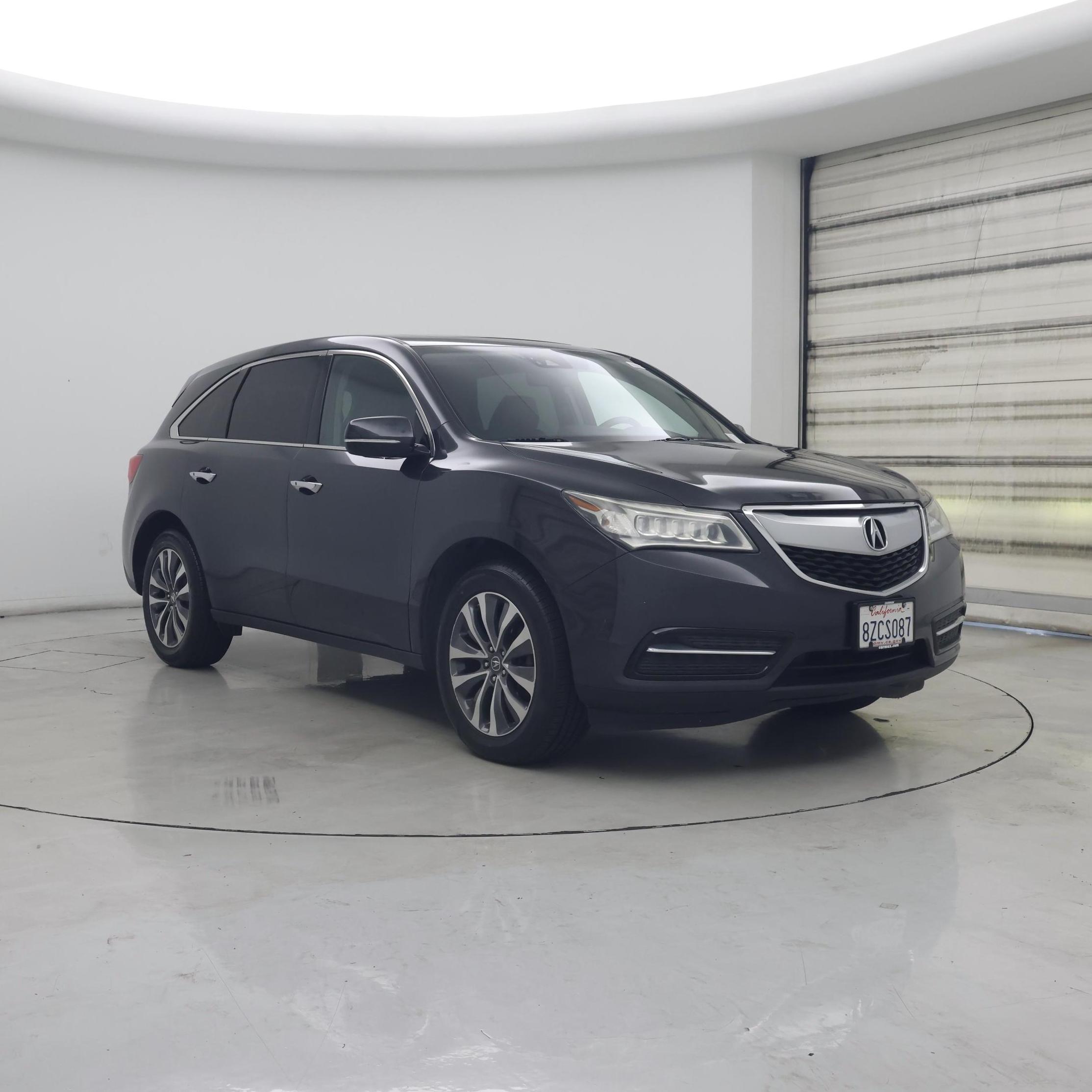 Gray 2016 Acura MDX SUV / Crossover  Automatic