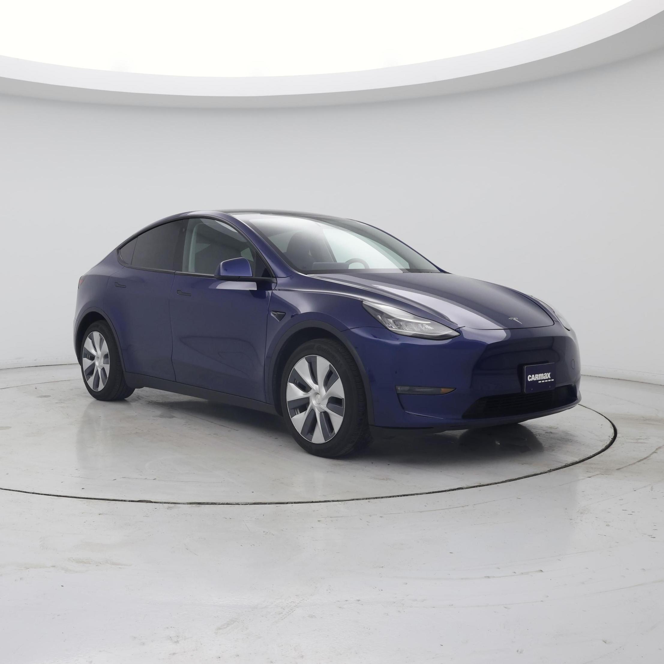 Blue 2020 Tesla Model Y SUV / Crossover All-Wheel Drive Automatic
