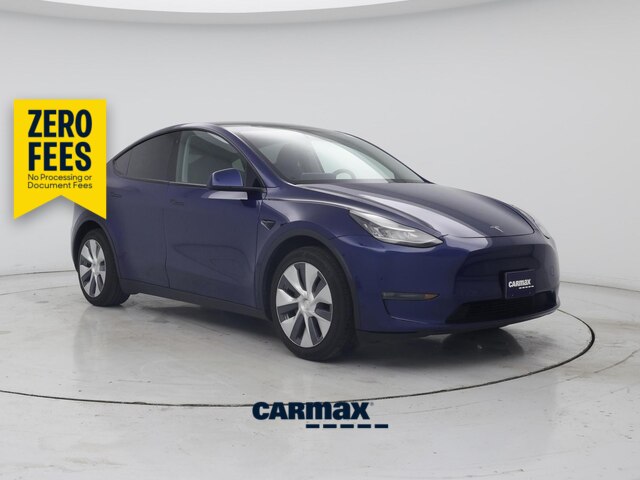 Blue 2020 Tesla Model Y SUV / Crossover All-Wheel Drive Automatic