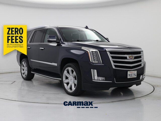 Blue 2020 Cadillac Escalade SUV / Crossover Rear-Wheel Drive Automatic
