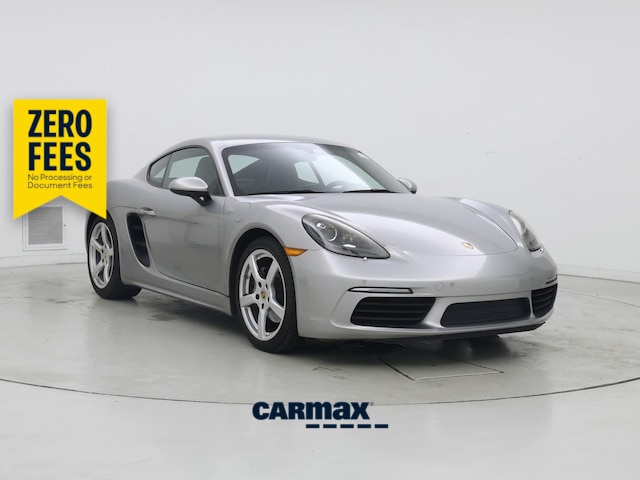 Silver 2019 Porsche 718 Cayman Coupe Rear-Wheel Drive Automatic