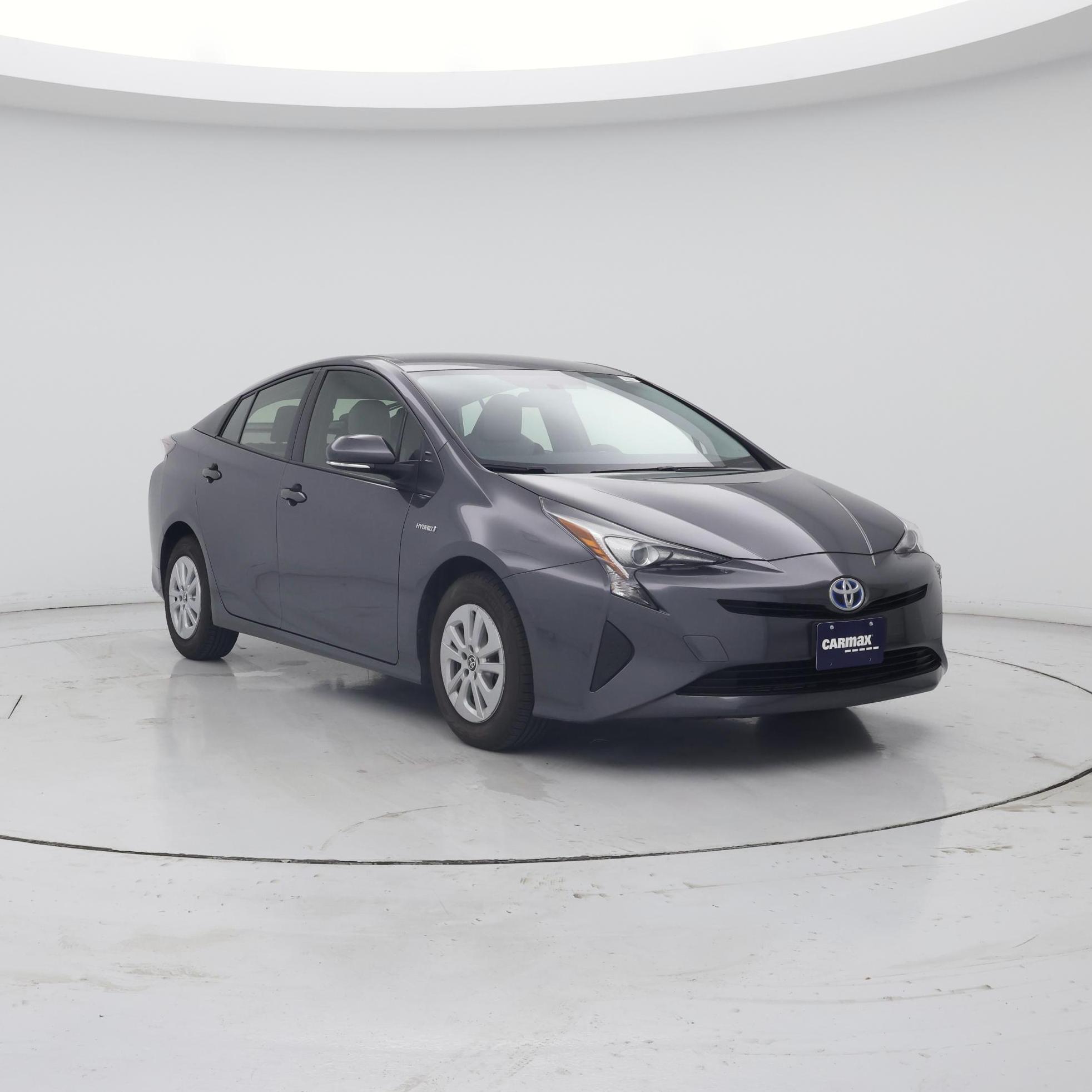 Gray 2016 Toyota Prius Hatchback Front-Wheel Drive Automatic