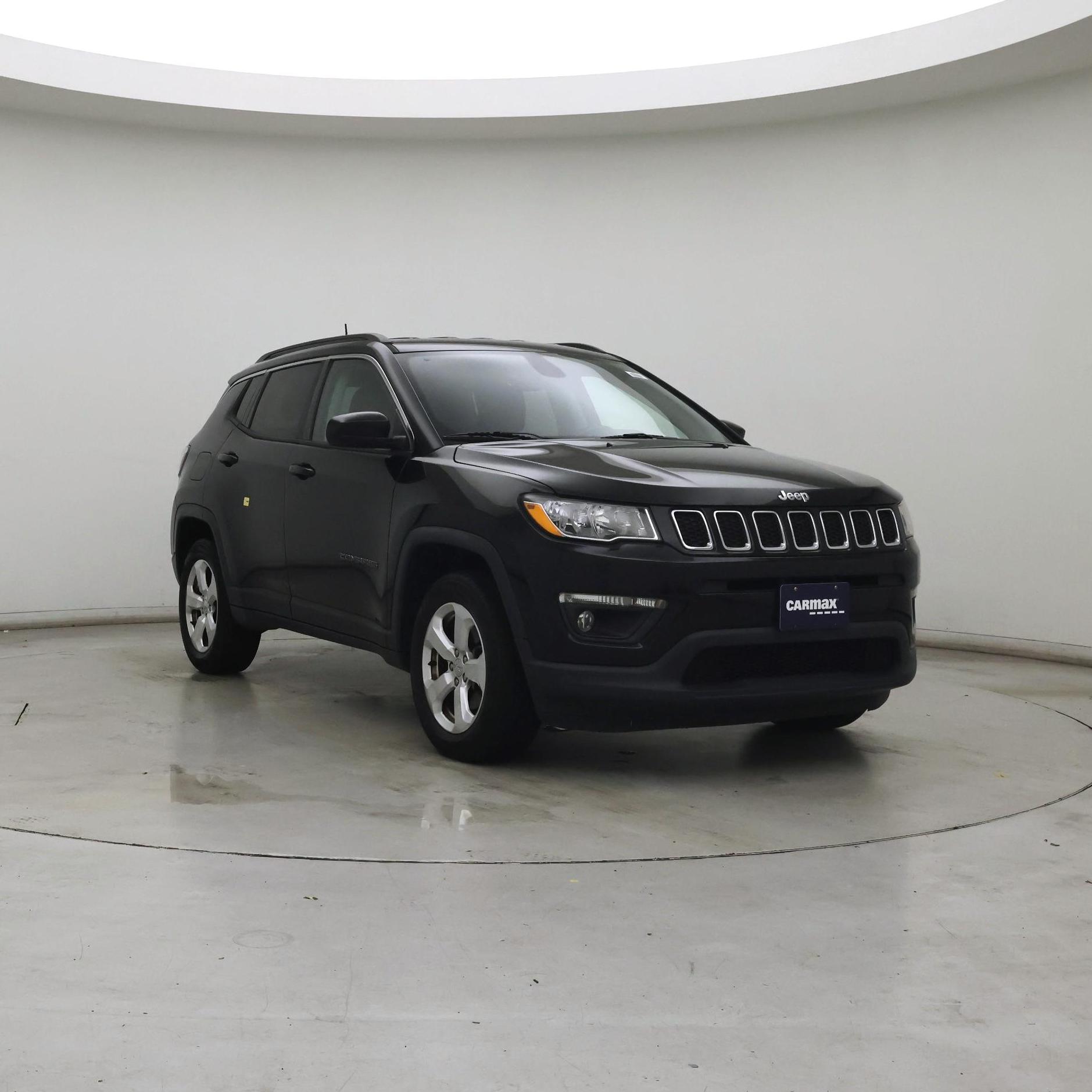 Black 2018 Jeep Compass SUV / Crossover Four-Wheel Drive Automatic