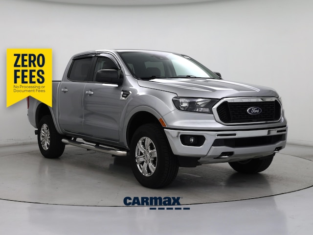 Silver 2020 Ford Ranger Pickup Truck Four-Wheel Drive Automatic