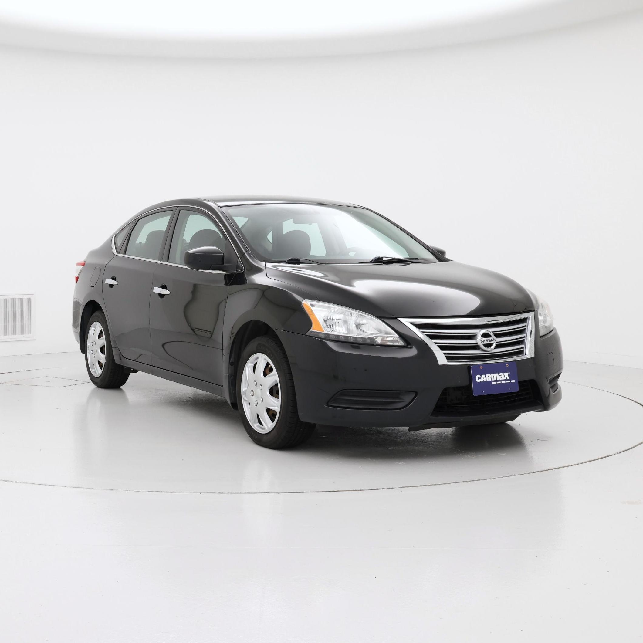 Black 2015 Nissan Sentra Sedan Front-Wheel Drive Automatic