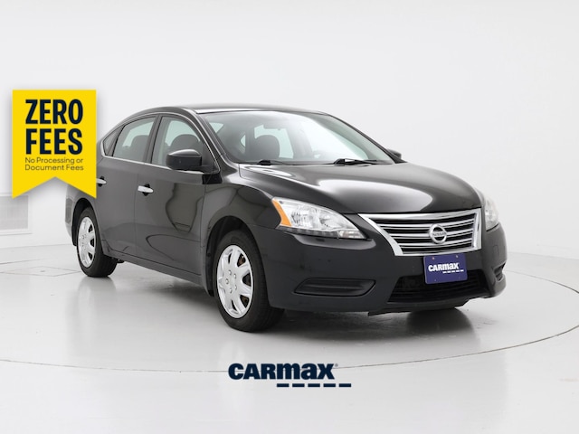 Black 2015 Nissan Sentra Sedan Front-Wheel Drive Automatic