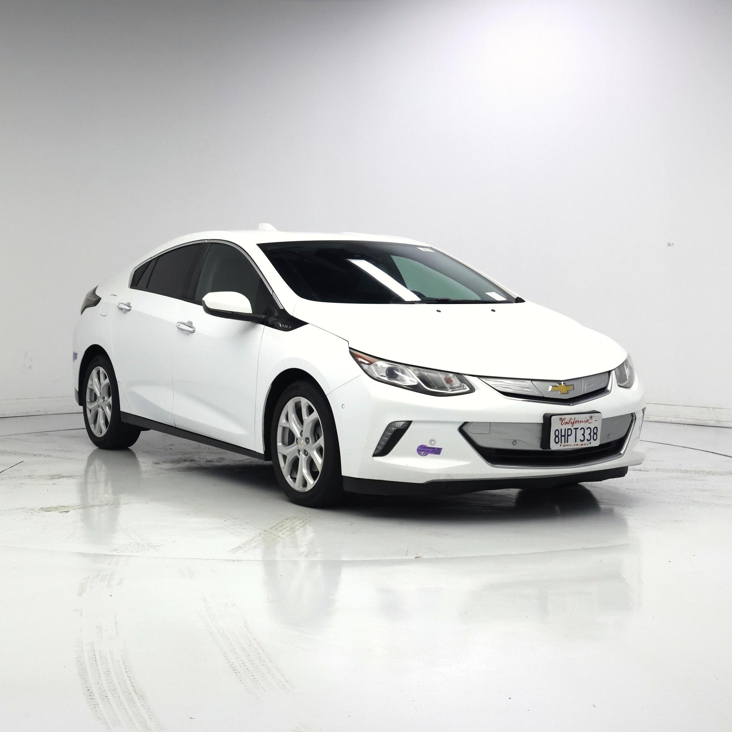 White 2019 Chevrolet Volt Hatchback Front-Wheel Drive Automatic