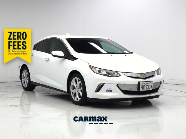 White 2019 Chevrolet Volt Hatchback Front-Wheel Drive Automatic