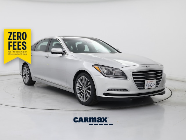 Silver 2017 Genesis G80 Sedan Automatic
