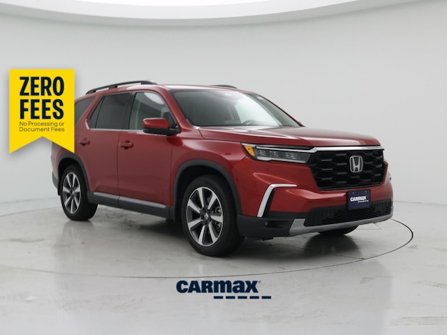 Red 2025 Honda Pilot SUV / Crossover Front-Wheel Drive Automatic