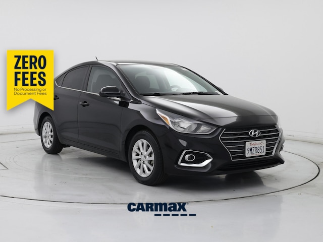 Black 2020 Hyundai Accent Sedan Front-Wheel Drive Automatic