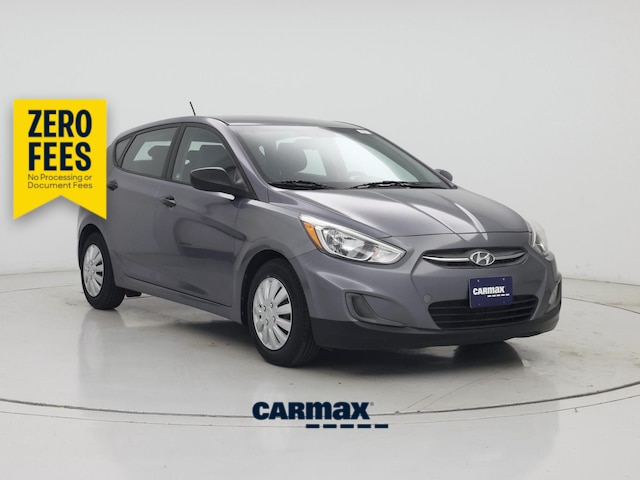 Gray 2017 Hyundai Accent Hatchback Front-Wheel Drive Automatic
