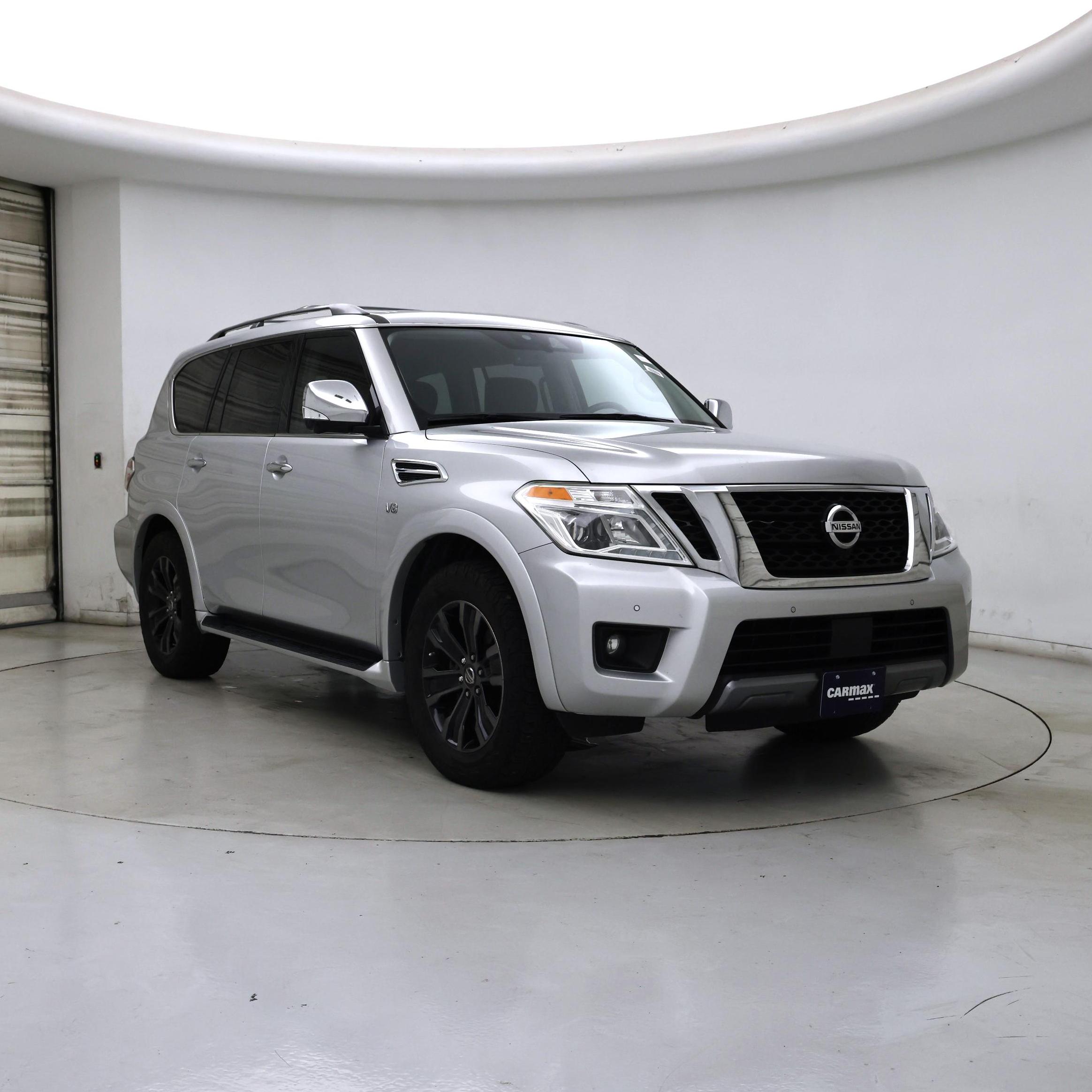 Silver 2019 Nissan Armada SUV / Crossover Four-Wheel Drive Automatic