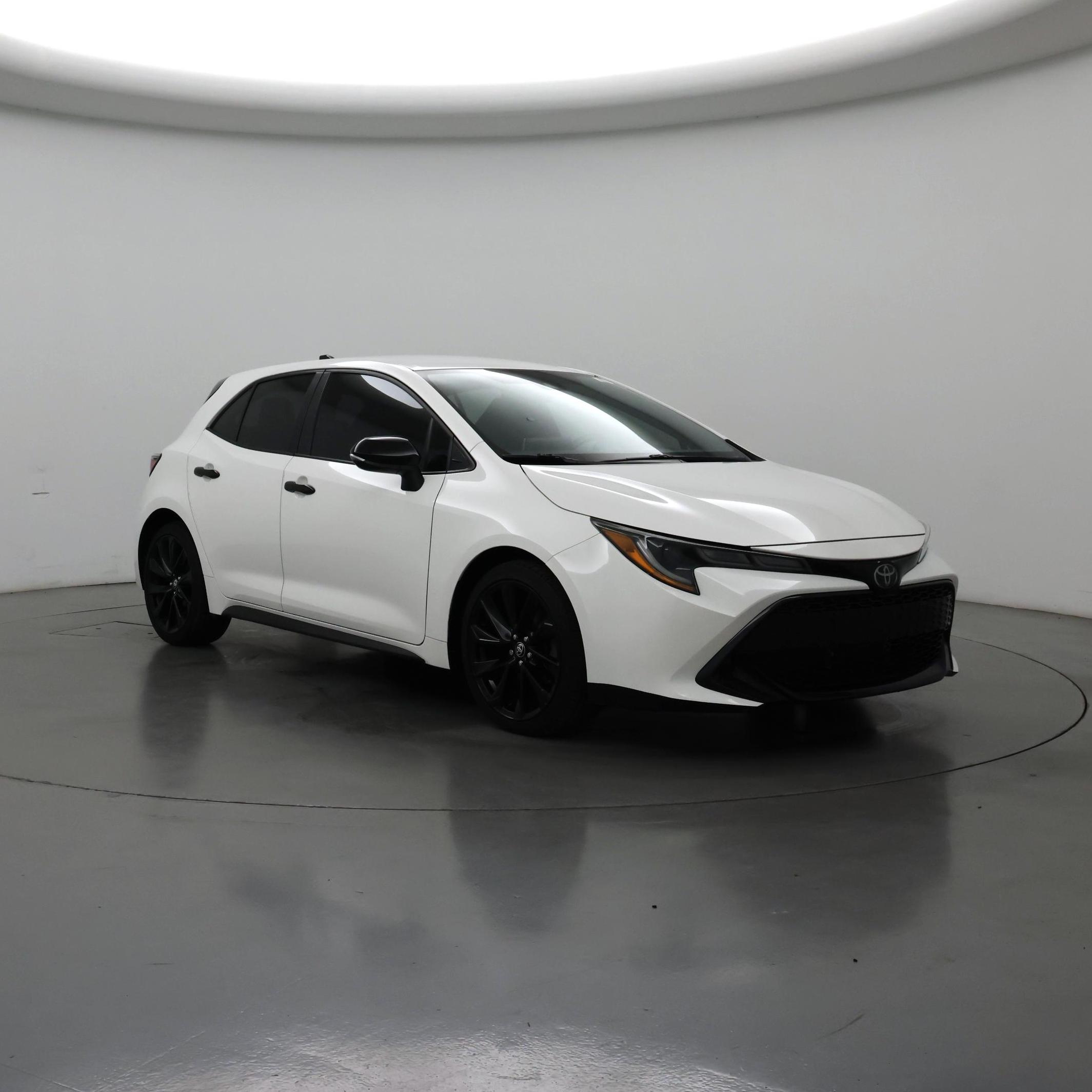 White 2022 Toyota Corolla Hatchback Hatchback Front-Wheel Drive Automatic