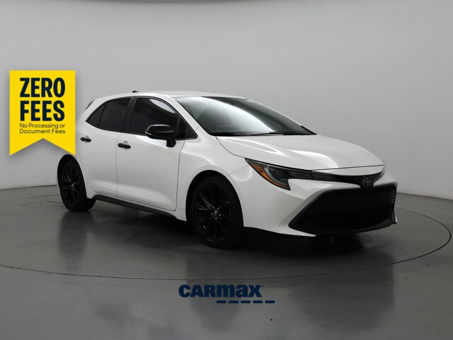 White 2022 Toyota Corolla Hatchback Hatchback Front-Wheel Drive Automatic