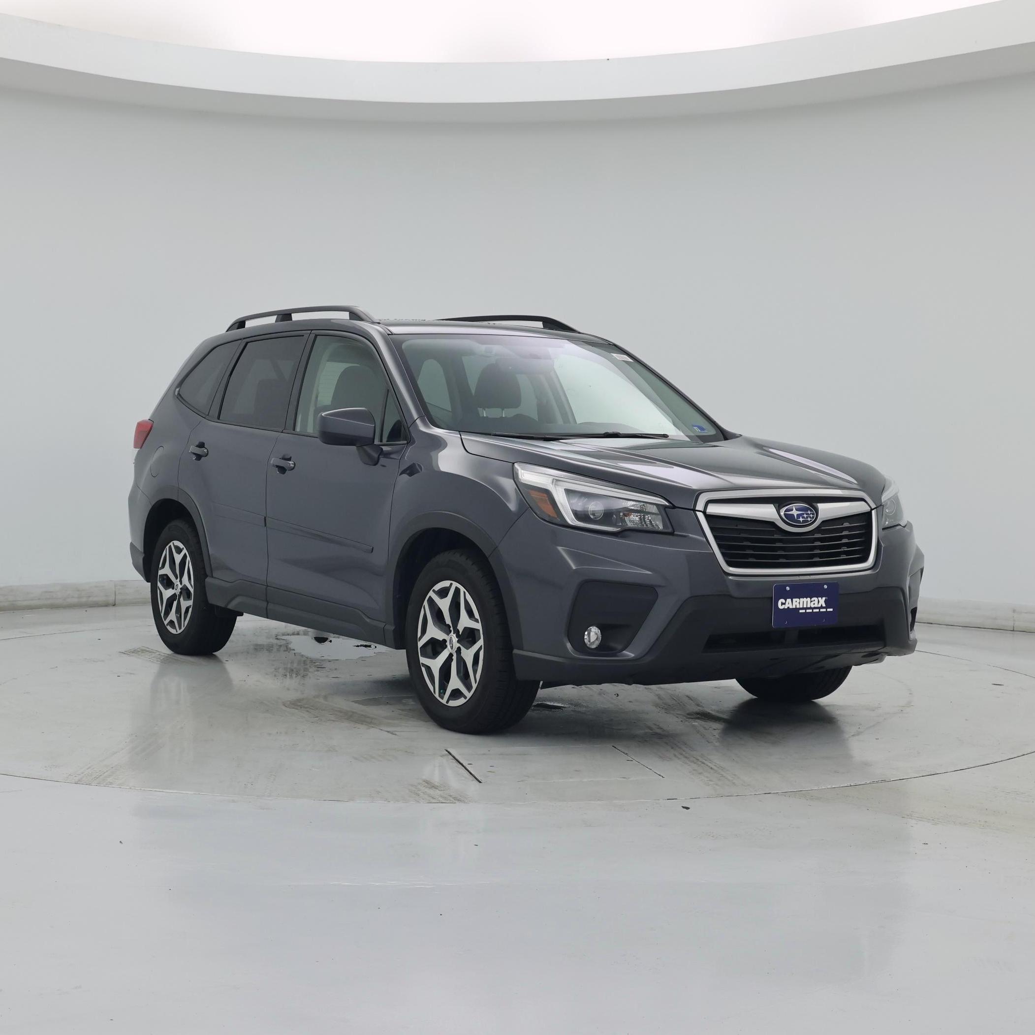 Gray 2021 Subaru Forester SUV / Crossover All-Wheel Drive Automatic