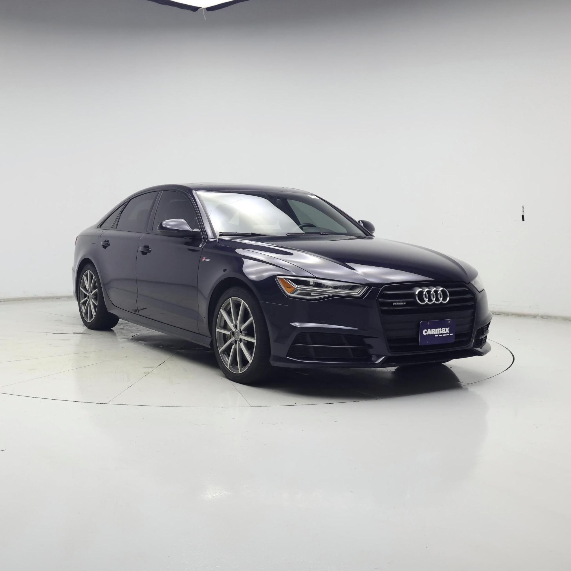 Blue 2018 Audi A6 Sedan All-Wheel Drive Automatic