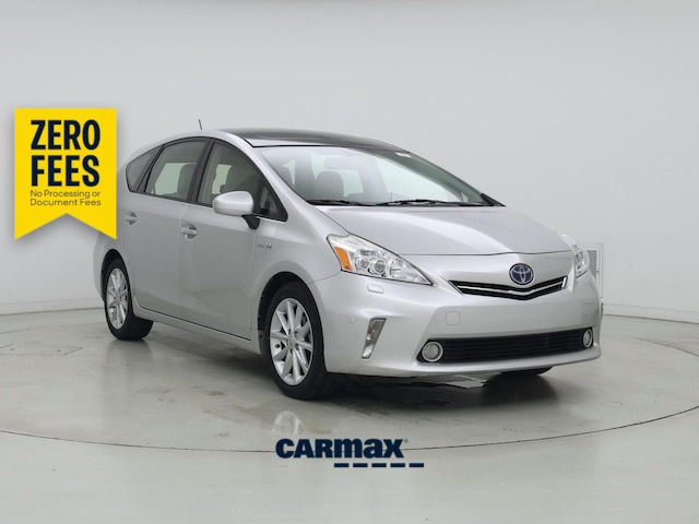 Gray 2014 Toyota Prius v Wagon Front-Wheel Drive Automatic