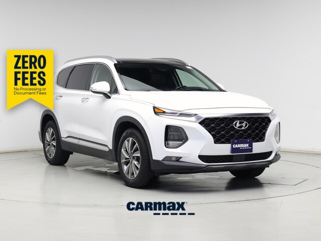White 2020 Hyundai Santa Fe SUV / Crossover All-Wheel Drive Automatic