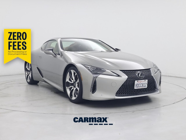 Gray 2018 Lexus LC Coupe Rear-Wheel Drive Automatic