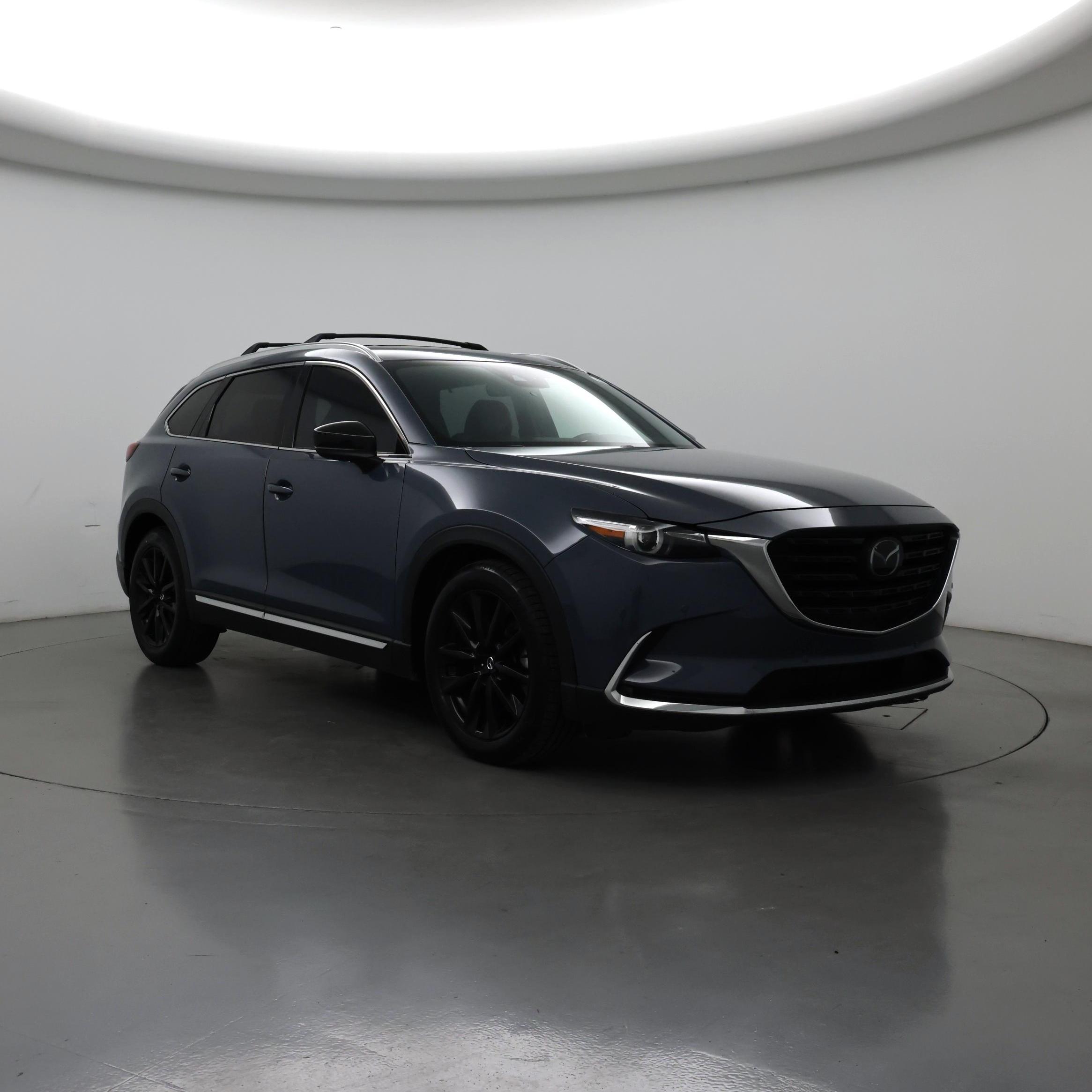Blue 2021 Mazda CX-9 SUV / Crossover Front-Wheel Drive Automatic