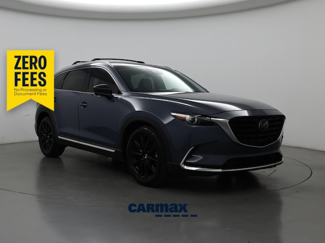 Blue 2021 Mazda CX-9 SUV / Crossover Front-Wheel Drive Automatic