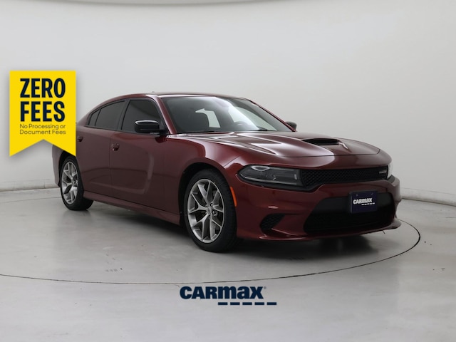 Red (Burgundy) 2023 Dodge Charger Sedan Rear-Wheel Drive Automatic