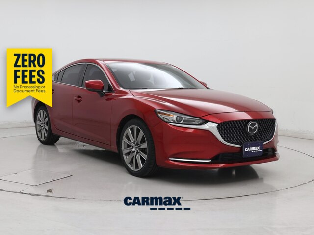 Red 2020 Mazda MAZDA6 Sedan Front-Wheel Drive Automatic