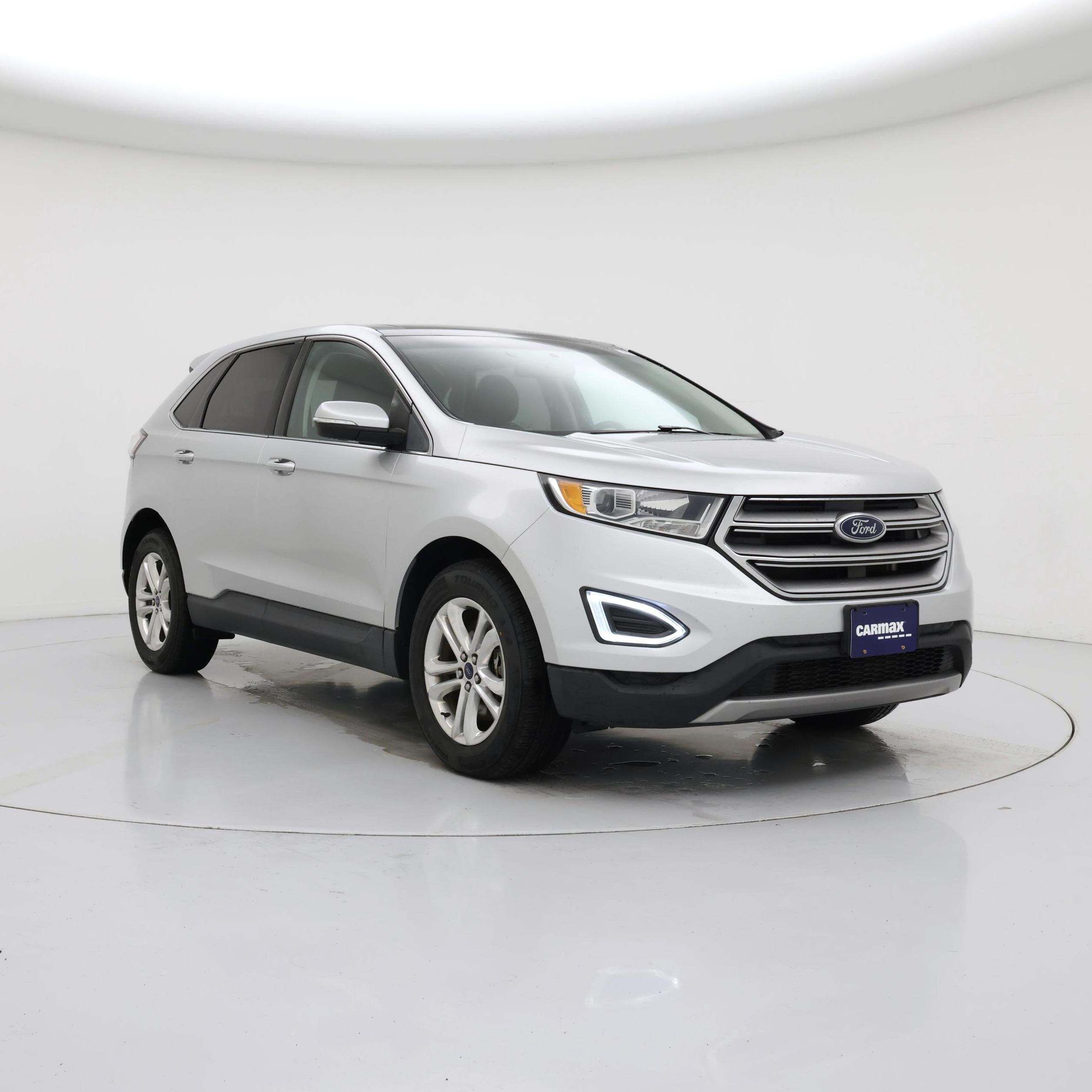 Silver 2017 Ford Edge SUV / Crossover All-Wheel Drive Automatic