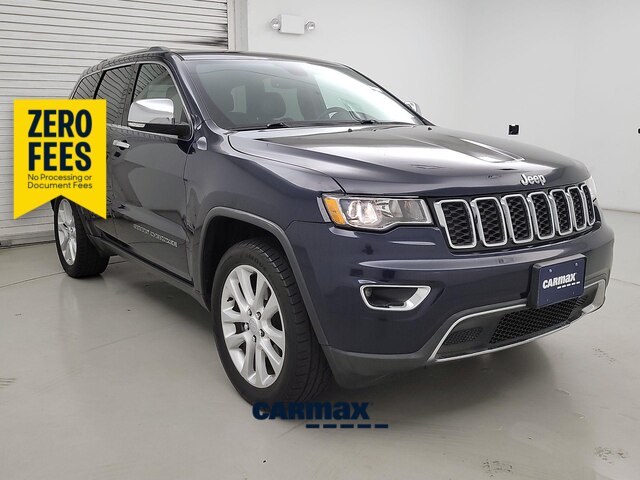 Blue 2017 Jeep Grand Cherokee SUV / Crossover 4X2 Automatic