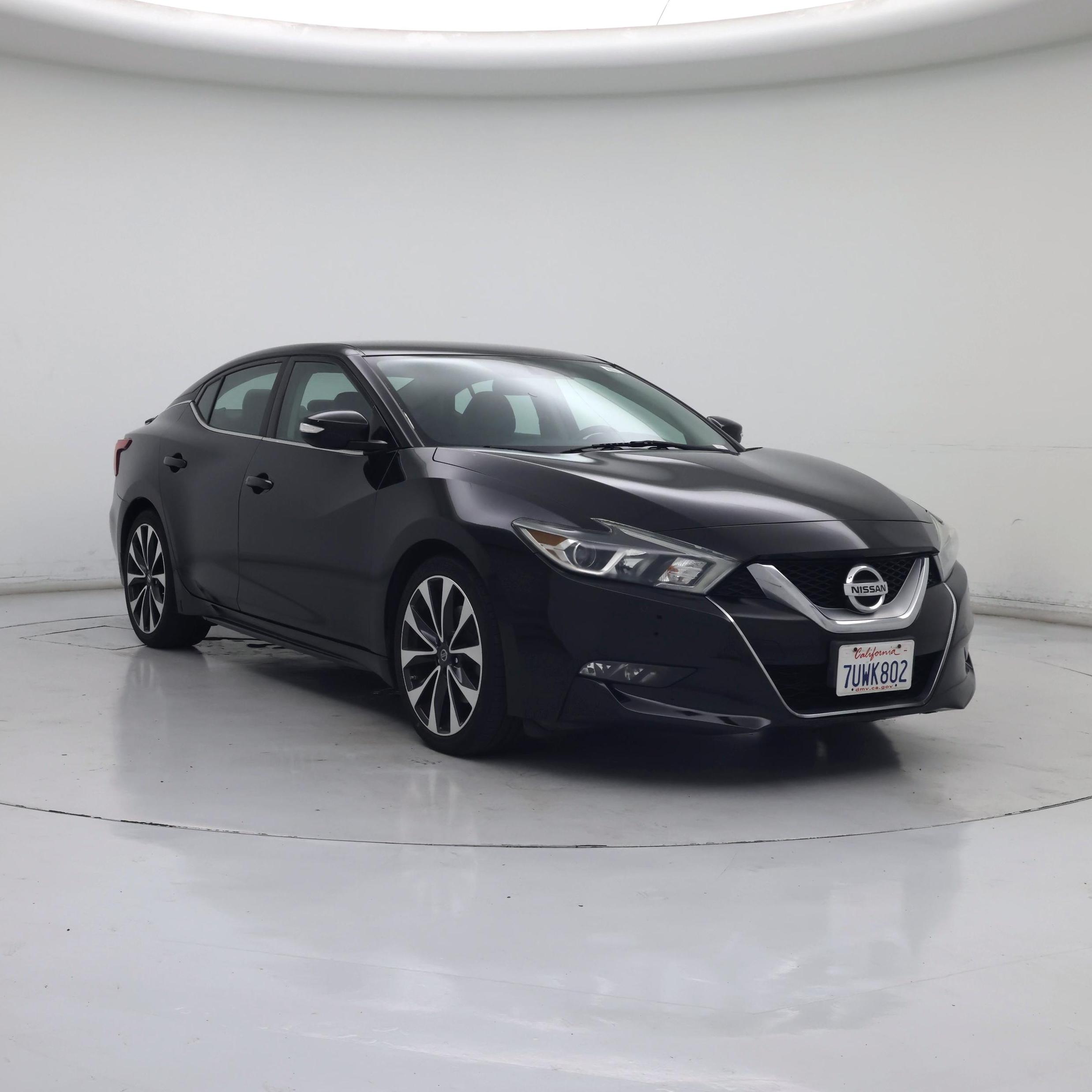 Black 2016 Nissan Maxima Sedan Front-Wheel Drive Automatic